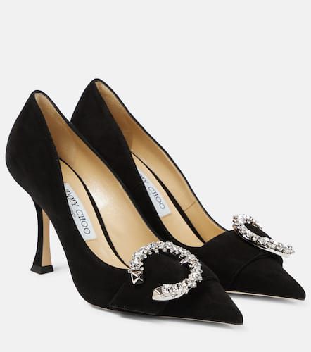 Pumps Melva 90 aus Veloursleder - Jimmy Choo - Modalova