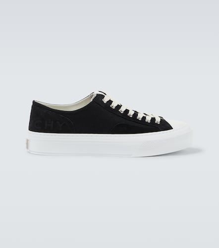 City suede and canvas sneakers - Givenchy - Modalova