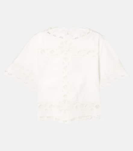 Besticktes Cropped-Top Parissa aus Baumwolle - Isabel Marant - Modalova