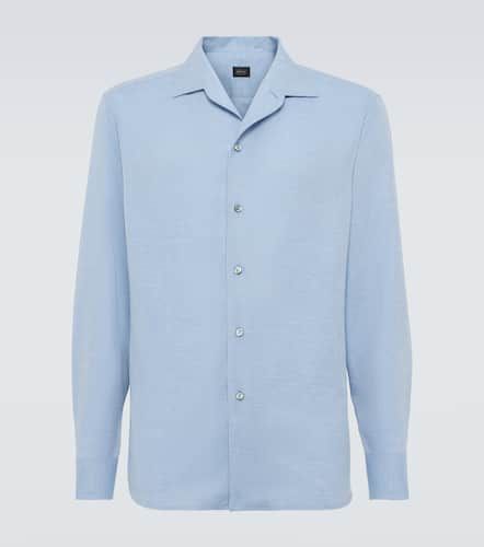 Brioni Camicia in cotone e cashmere - Brioni - Modalova