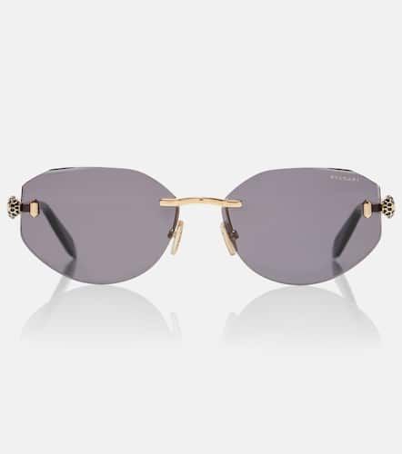 Occhiali da sole ovali Serpenti Forever - Bvlgari - Modalova