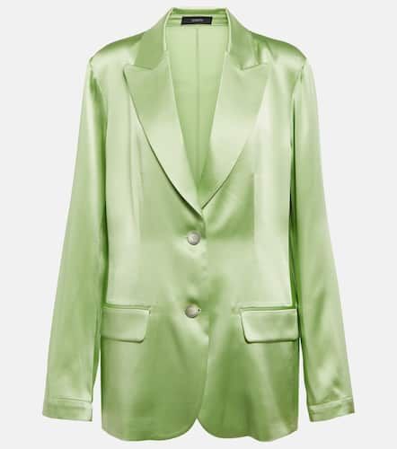 Blazer Moxon en satin de soie - Joseph - Modalova