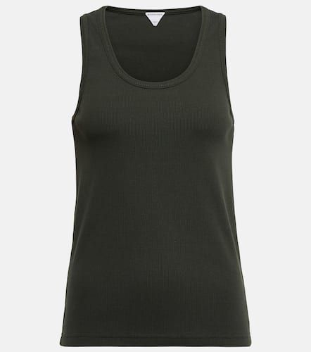 Tank top in maglia a coste - Bottega Veneta - Modalova