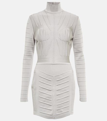 Balmain Turtleneck minidress - Balmain - Modalova