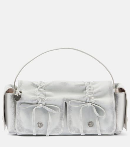 Bolso al hombro de piel con lazos - Acne Studios - Modalova