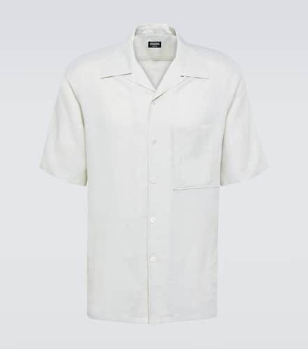 Zegna Linen bowling shirt - Zegna - Modalova