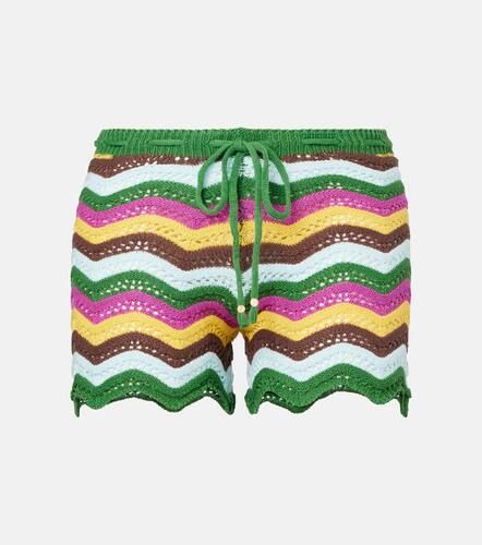 Shorts Kim de croché a rayas - Bananhot - Modalova