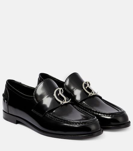 CL Moc leather loafers - Christian Louboutin - Modalova