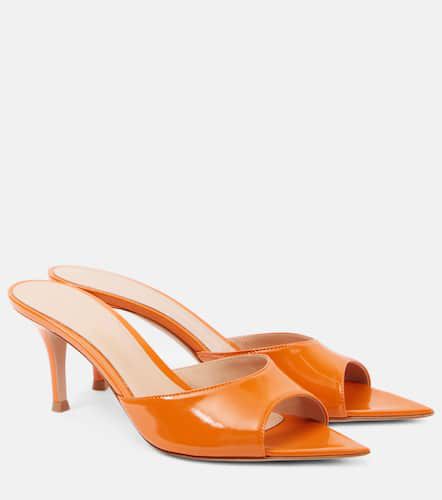 Gianvito Rossi Mules in vernice - Gianvito Rossi - Modalova