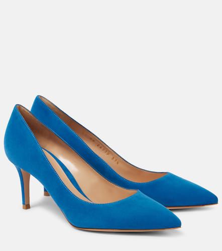 Gianvito 70 suede pumps - Gianvito Rossi - Modalova