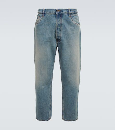 Distressed mid-rise tapered jeans - Prada - Modalova