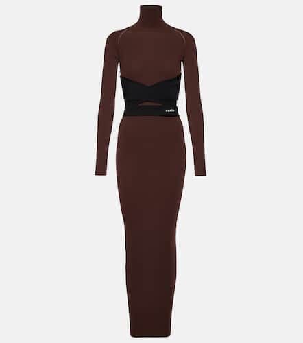 Alaïa Maxikleid aus Jersey - Alaia - Modalova