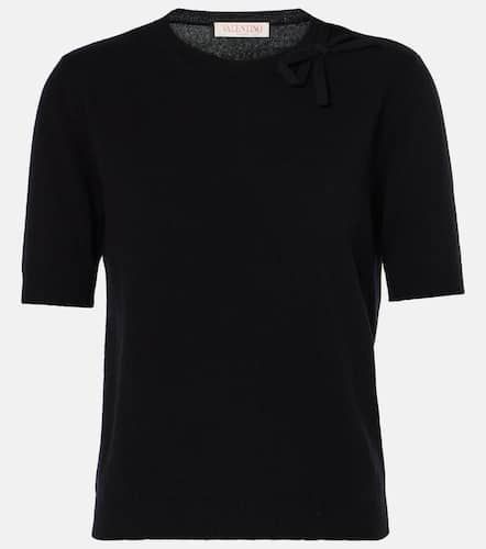 Valentino T-Shirt aus Schurwolle - Valentino - Modalova