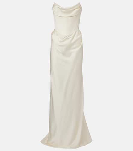 Bridal Galaxy crepe satin corset gown - Vivienne Westwood - Modalova