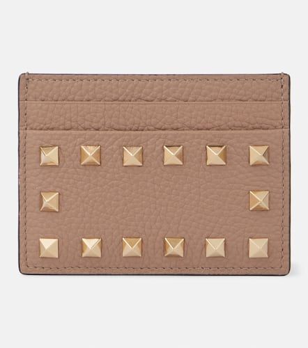Portacarte Rockstud in pelle - Valentino Garavani - Modalova