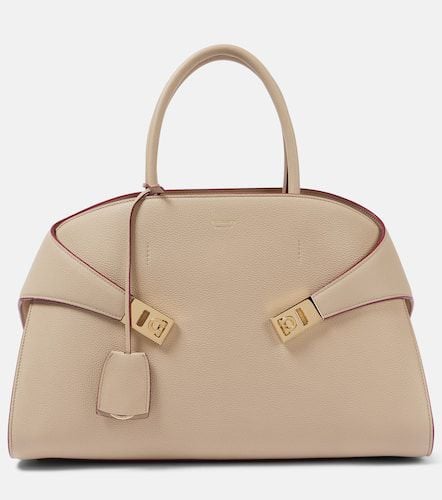 Ferragamo Tote Hug Large de piel - Ferragamo - Modalova