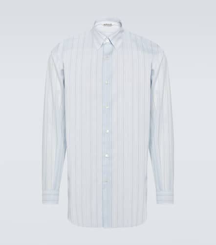 Striped cotton organza shirt - Auralee - Modalova