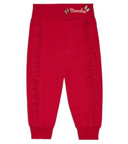 Baby - Pantaloni sportivi in misto cotone - Monnalisa - Modalova