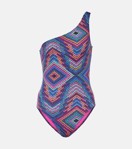 Multicolor one-shoulder swimsuit - Eres - Modalova