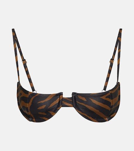 Same Zebra-print bikini top - Same - Modalova