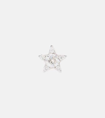 Diamond Star 18kt gold and diamond single earring - Maria Tash - Modalova