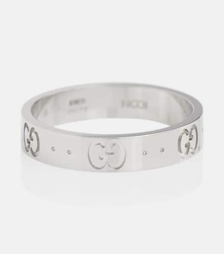 Gucci Icon 18kt white gold ring - Gucci - Modalova