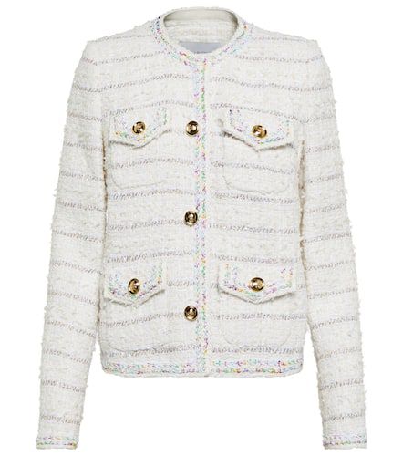 Chaqueta de tweed con lentejuelas - Giambattista Valli - Modalova