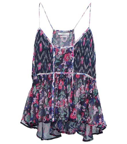 Rhetta floral georgette top - Marant Etoile - Modalova