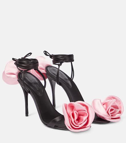 Floral-appliqué sandals - Magda Butrym - Modalova