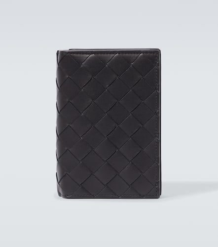 Intrecciato Medium leather bi-fold wallet - Bottega Veneta - Modalova