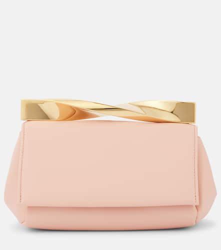 Aquazzura Clutch Twist Mini de piel - Aquazzura - Modalova