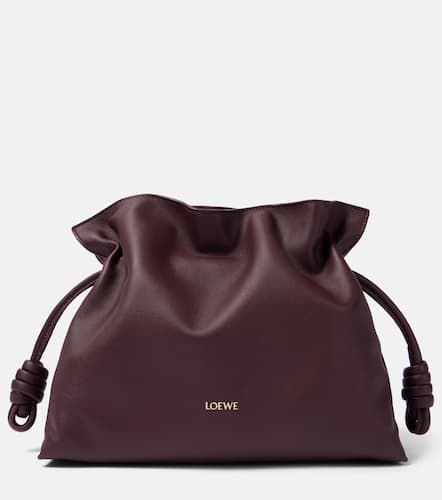 Flamenco Medium leather clutch - Loewe - Modalova