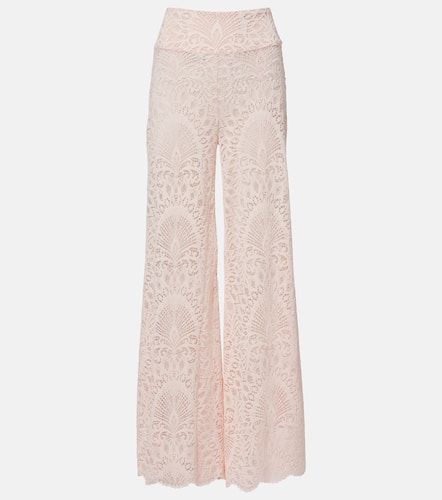 Pantalones anchos Paloma de encaje - Alexandra Miro - Modalova