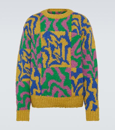 Patterned crewneck sweater - The Elder Statesman - Modalova