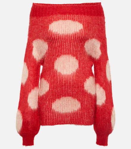 Marni Polka-dot wool-blend sweater - Marni - Modalova