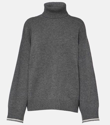 Wool and silk blend sweater - Brunello Cucinelli - Modalova