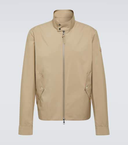 Chaberton leather-trimmed jacket - Moncler - Modalova