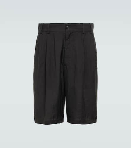 Pleated Bermuda shorts - Giorgio Armani - Modalova