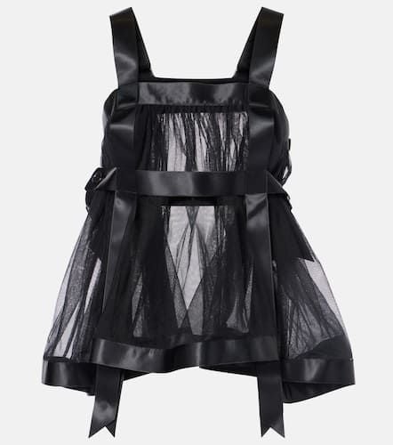 Noir Kei Ninomiya Tulle top - Noir Kei Ninomiya - Modalova