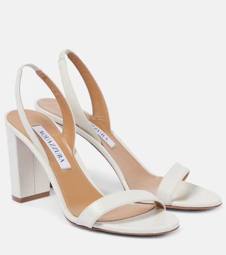 Sandalias So Nude 85 de piel - Aquazzura - Modalova