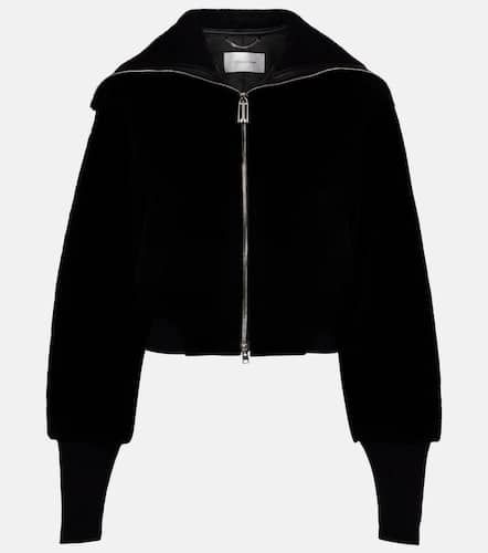 Shearling bomber jacket - Victoria Beckham - Modalova