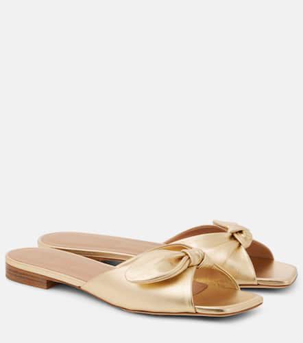 Pantoletten Vargas 10 aus Metallic-Leder - Malone Souliers - Modalova