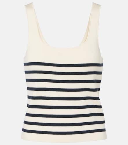 Stevie striped silk and cotton tank top - Altuzarra - Modalova