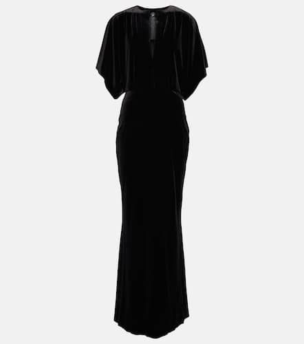 Norma Kamali Obie velvet gown - Norma Kamali - Modalova