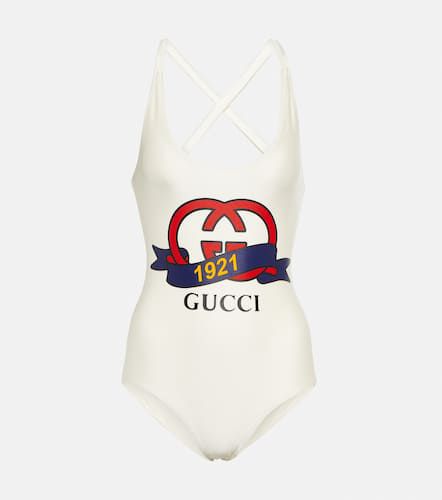 Gucci Bedruckter Badeanzug - Gucci - Modalova