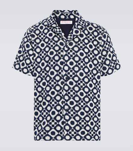 Howell printed cotton terry shirt - Orlebar Brown - Modalova