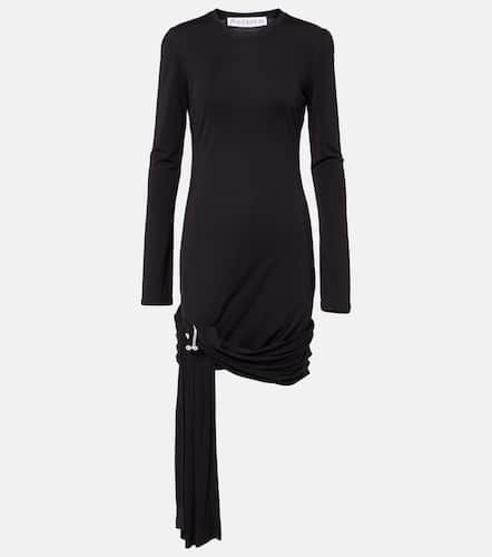 Draped jersey midi dress - JW Anderson - Modalova