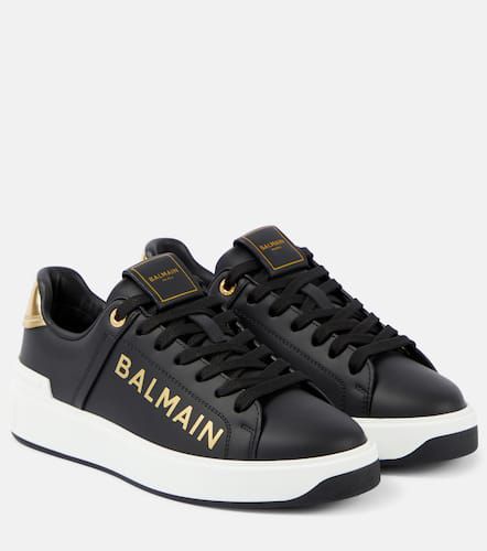 Balmain B-Court leather sneakers - Balmain - Modalova
