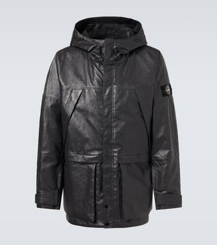 Parka Compass aus Leder - Stone Island - Modalova