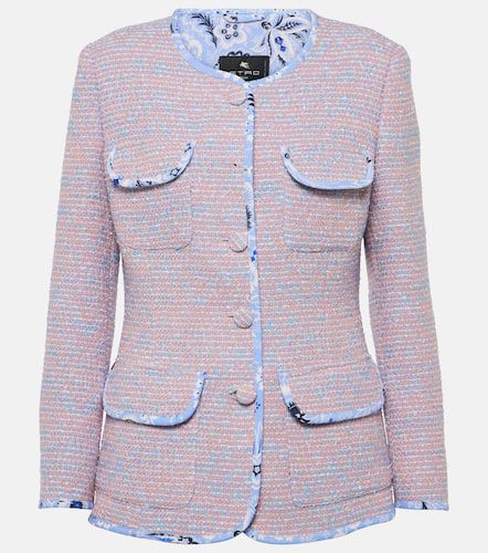 Etro Giacca in tweed di misto lana - Etro - Modalova